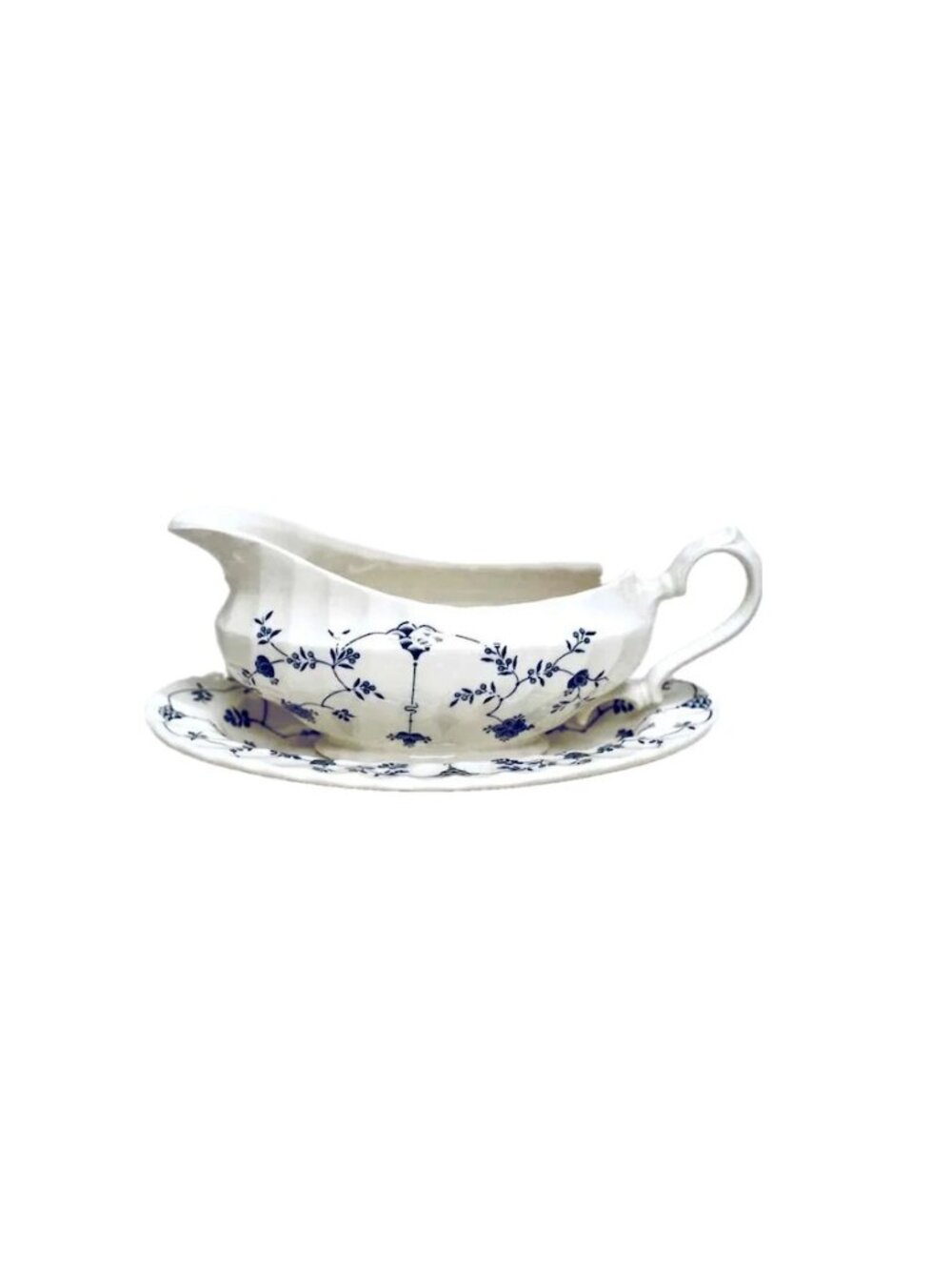 Gravy Boat & Underplate (Relish/Butter) by Myott Staffordshire China  EVC